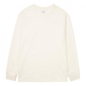 Хлопковая блузка с длинными рукавами The North Face , цвет «слоновая кость»