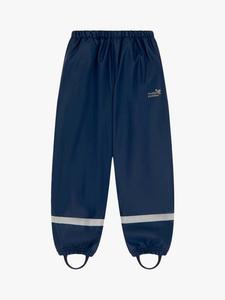Детские непромокаемые брюки с флисовой подкладкой Muddy Puddles, Navy Blue