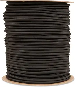 Шнур амортизационный диаметром 1/4 дюйма Liberty Mountain, Black