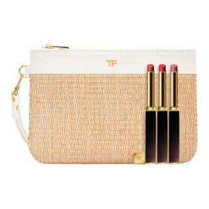 TOM FORD Ультратонкая помада-стик TF Smoke Brown питательная легко растушевывается комплектация 0,9г+0,9г+0,9г