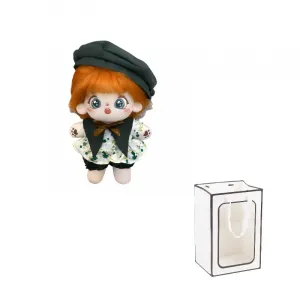 DUOAI Оранжевая сестра кукла из хлопка плюшевая кукла высотой 20 см