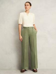 Зауженные брюки Kayley с высокой талией Hobbs, Dark Sage