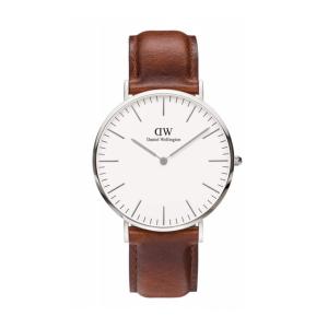 Daniel Wellington Аналоговые часы 'St. Mawes' в коричневом цвете