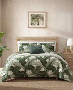Двусторонний комплект постельного белья Vintage Palms из 3 предметов, размер Full/Queen Tommy Bahama Home, Jungle Green