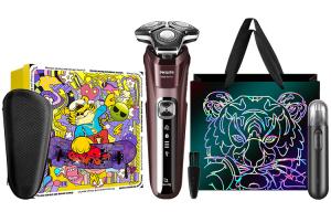 S5831 поворотная бритва Stainless Steel три лезвия для мытья по всему телу SkinIQ технология определения мышц PHILIPS