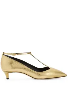 Босоножки Olivia со змеиным принтом Giuseppe Zanotti, золотистый