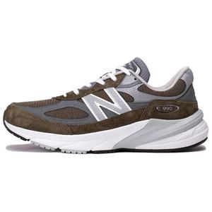 New Balance 990v6 MiUSA True Camo White, Коричневый