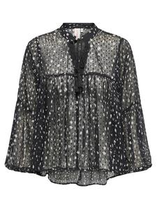 Блузка свободного кроя Aida 15283695 Only, черный