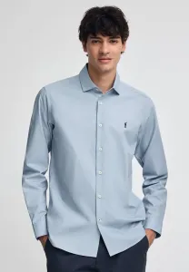 Футболка с длинным рукавом в стиле поп-музыки Polo Club, Skyblue