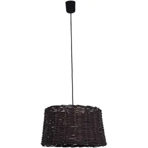 Подвесной светильник näve KORB E27 1 шт. Люстра, подвесная лампа Näve, темно-коричневый