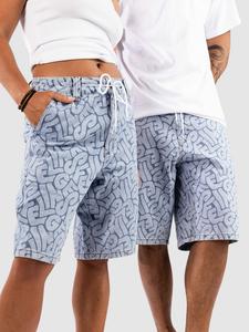 Шорты And Feelings Marker Shorts, blue aop