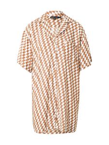 Платье-рубашка Motel Fresia, цвет Brown/White