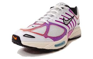 361° Дышащие нескользящие женские кэжуал кеды низкие бело-фиолетовые, цвет White Purple