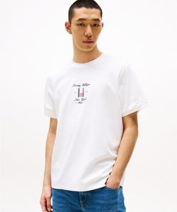 Сезонная футболка с логотипом флага