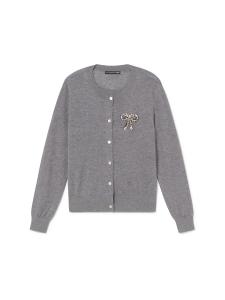 Вязаный кардиган Lola Casademunt, Mottled Grey