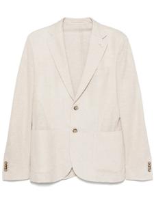 LUIGI BIANCHI MANTOVA однобортный пиджак, нейтральный