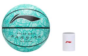 LINING Баскетбольный мяч PU Green размер 7 тренировочный unisex China