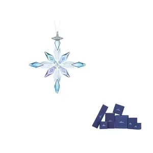 Swarovski Кристальный кулон унисекс синий, Blue