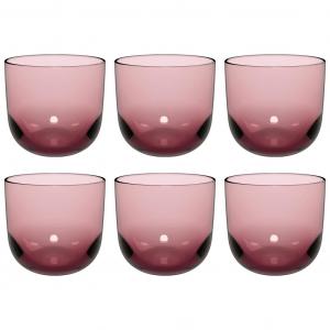 Like. от Villeroy & Boch Glas Стаканы для воды Like Glass 280 мл, набор из 6 шт. Like. By Villeroy & Boch, Grape