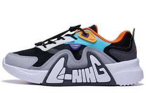 LINING YOUNG Летние кроссовки LN 90 Shock Absorbers Rebound для детей, цвет черный, серый, белый, для подростков