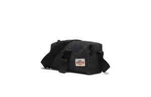 Lee Джинсовая наплечная сумка кросс-боди унисекс черно-синяя, Black