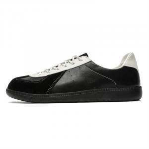 Romon Мужские лоу-топ скейтборд кроссовки черные, цвет Black