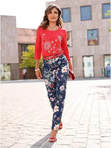 Рубашка с круглым вырезом цвета клубники WITT WEIDEN