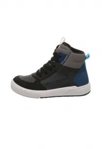 Ботильоны на шнуровке Superfit, Grau Blau