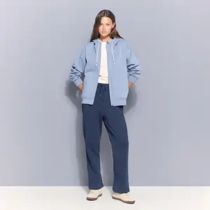 Женские длинные брюки с манжетами в спортивно-повседневном стиле Boomerang, темно-синий