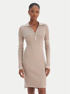 Вязаное платье regular fit TF5028 MS49I Liu Jo Sport, бежевый