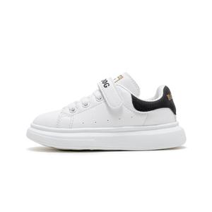 Низкие детские кроссовки для скейтбординга BOBDOG, белый/черный