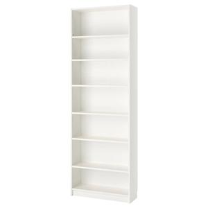 Книжный шкаф BILLY IKEA, 80x28x237 см, белый