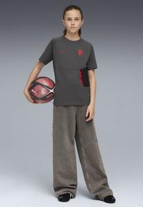 Футболка Puma Print T-shirt, Shadow Gray For All Time Red/Grey