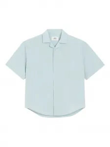 Рубашка с короткими рукавами AMI Paris, синий