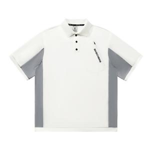 Yazhuan Series Polo Shirt Unisex Denim Gray Skechers, серый