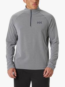 Мужская флисовая кофта Tyri с полузастежкой Helly Hansen, Ebony Melange