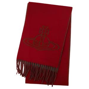 Вязаный шарф унисекс Vivienne Westwood, красный