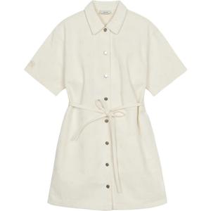 MLB Женское белое платье с короткими рукавами