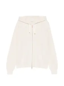 Худи на молнии Eleventy, бежевый