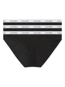Трусы-брифы с логотипом на поясе, 3 штуки в упаковке Calvin Klein Underwear, черный