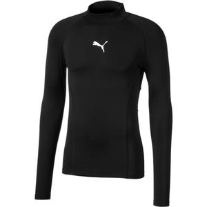 Футболка Liga Baselayer Tee ls Warm Puma, черный