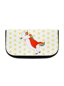 Косметичка Mr & Mrs Panda Einhorn Super ohne Spruch, белый