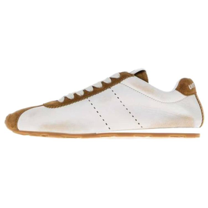 MIU MIU Низкие повседневные кроссовки женские бежевые