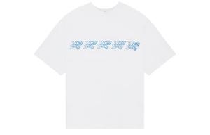 WE11DONE Футболка унисекс белая