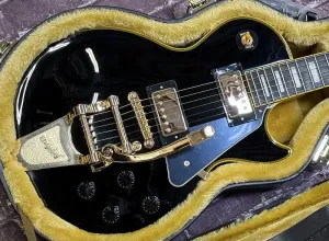 Epiphone Joe Bonnanassa 1959 Les Paul Custom Bigsby Античный Эбони Новый, не использованный Официальный дилер 9 фунтов 3 унции #610250