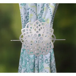 Подхваты для штор FLOWER Home Wohnideen, серебристый