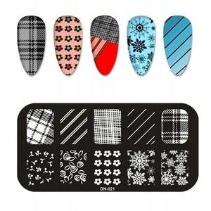 Пластина для штампа для ногтей, Tojato