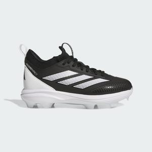 Бутсы Adidas Adizero Impact 2.0 TPU baseball Cleats Kids, цвет Core Black/Cloud White/Cloud White