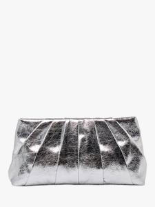 Пустынный мягкий плиссированный клатч Paradox London, Silver