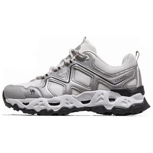 CAMEL Женские противоскользящие износостойкие треккинговые кроссовки низкие Silver, цвет Silver